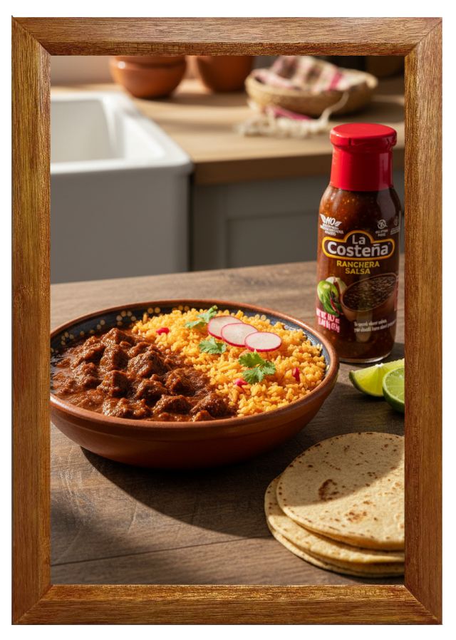 Carne en Salsa Ranchera